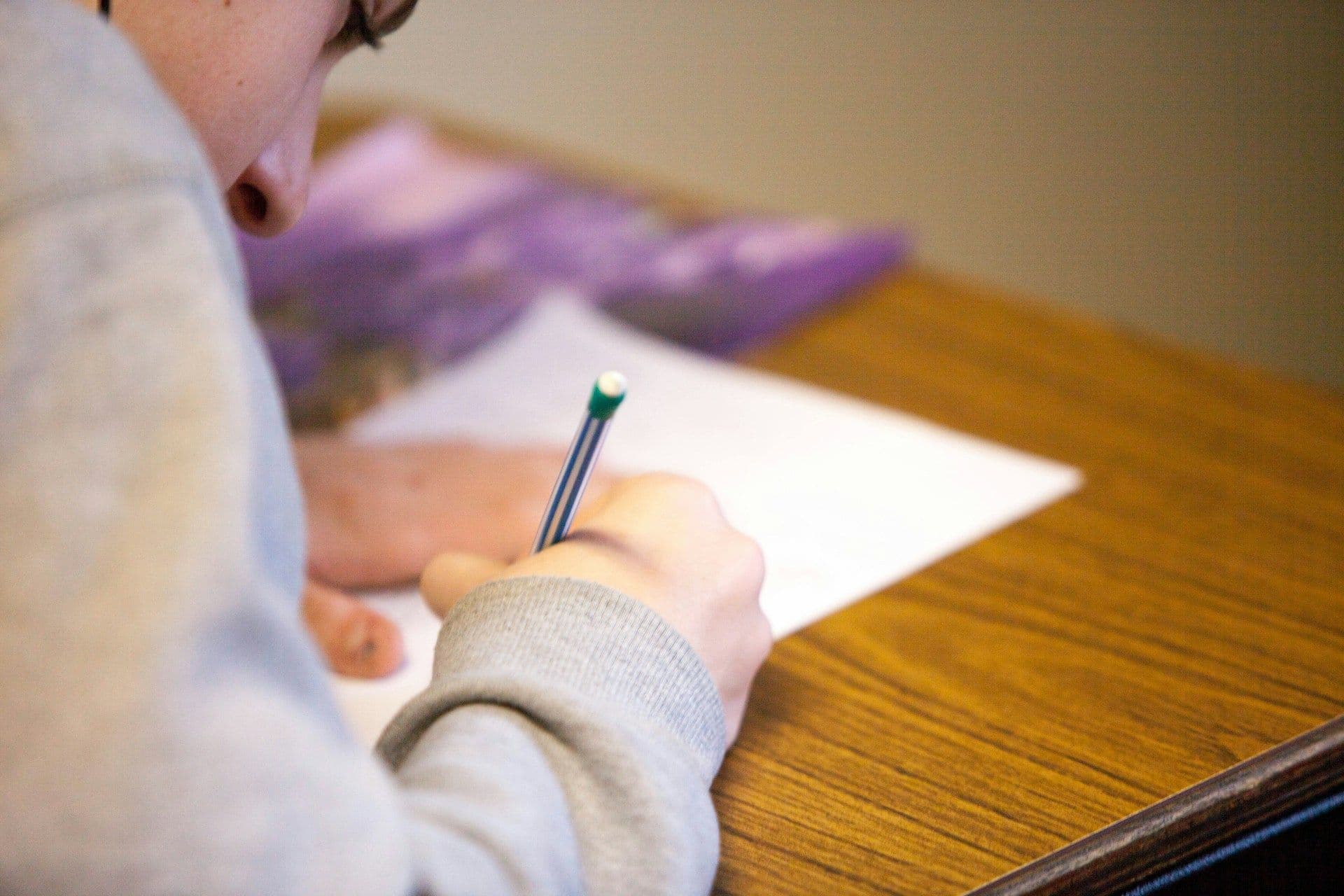 Where students take their examinations